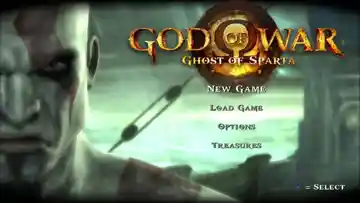 God of War - Ghost of Sparta (USA) screen shot title